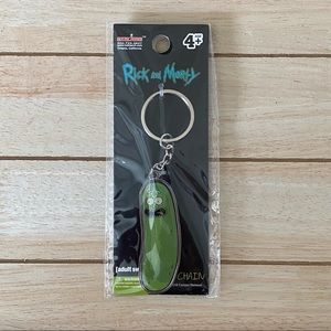 Pickle Rick Keychain